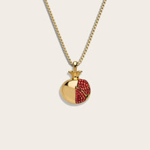 Pomegranate Necklace | 14K Yellow Gold Vermeil
