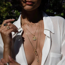 Manifest Infinity Charm Lariat | 14K Yellow Gold Vermeil