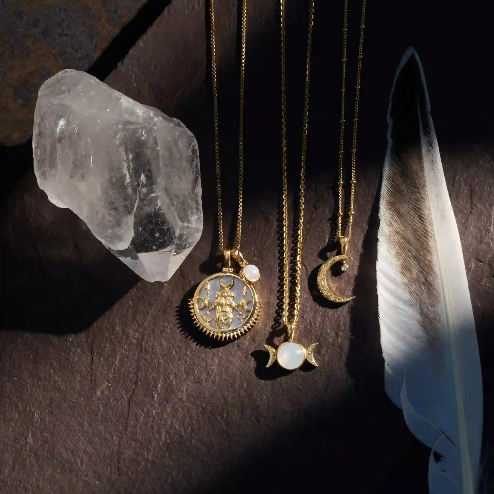 Special Edition Hecate Necklace | 14K Yellow Gold Vermeil
