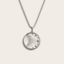 Celestial Mother of Pearl Necklace | Sterling Silver