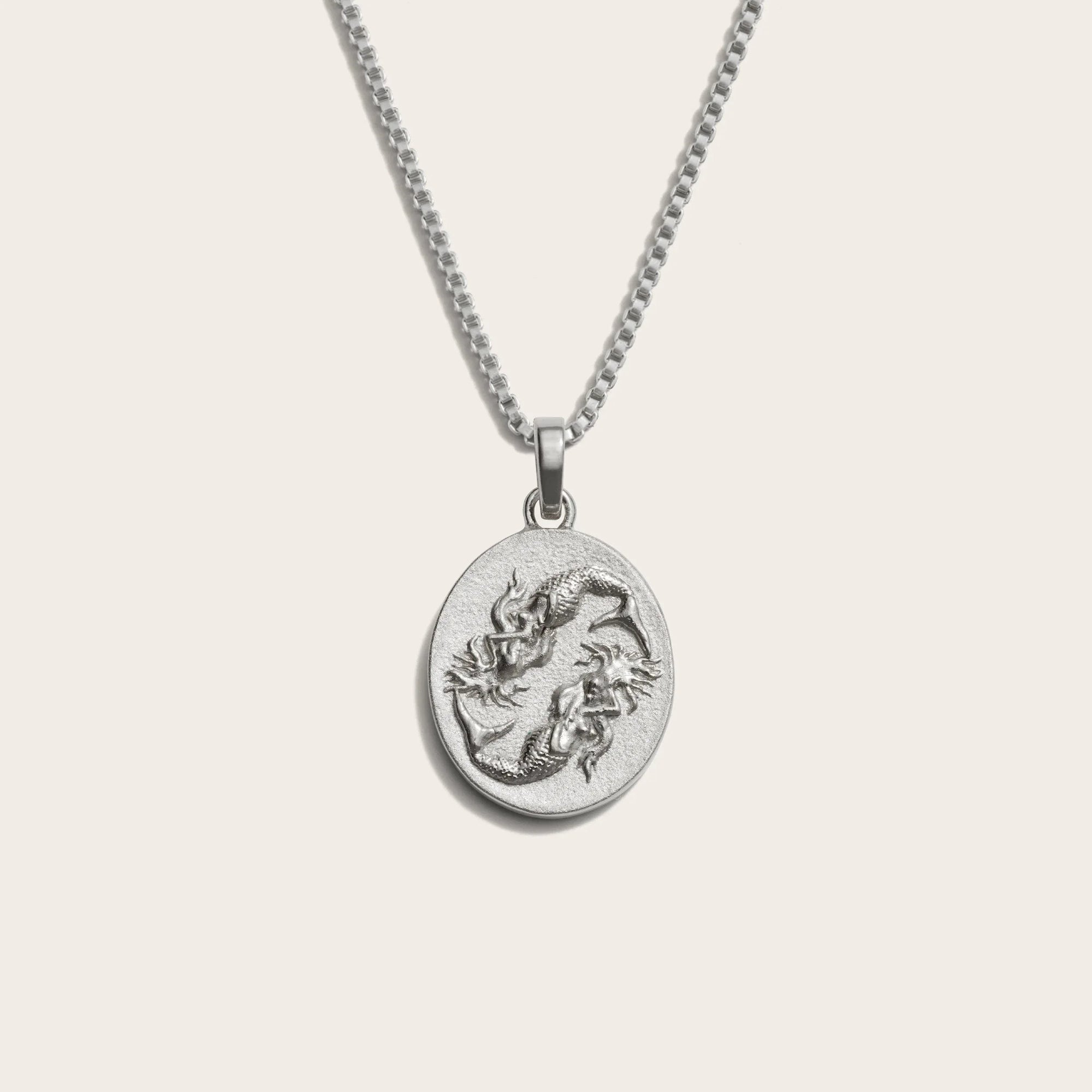 Zodiac Goddess Necklace | Sterling Silver