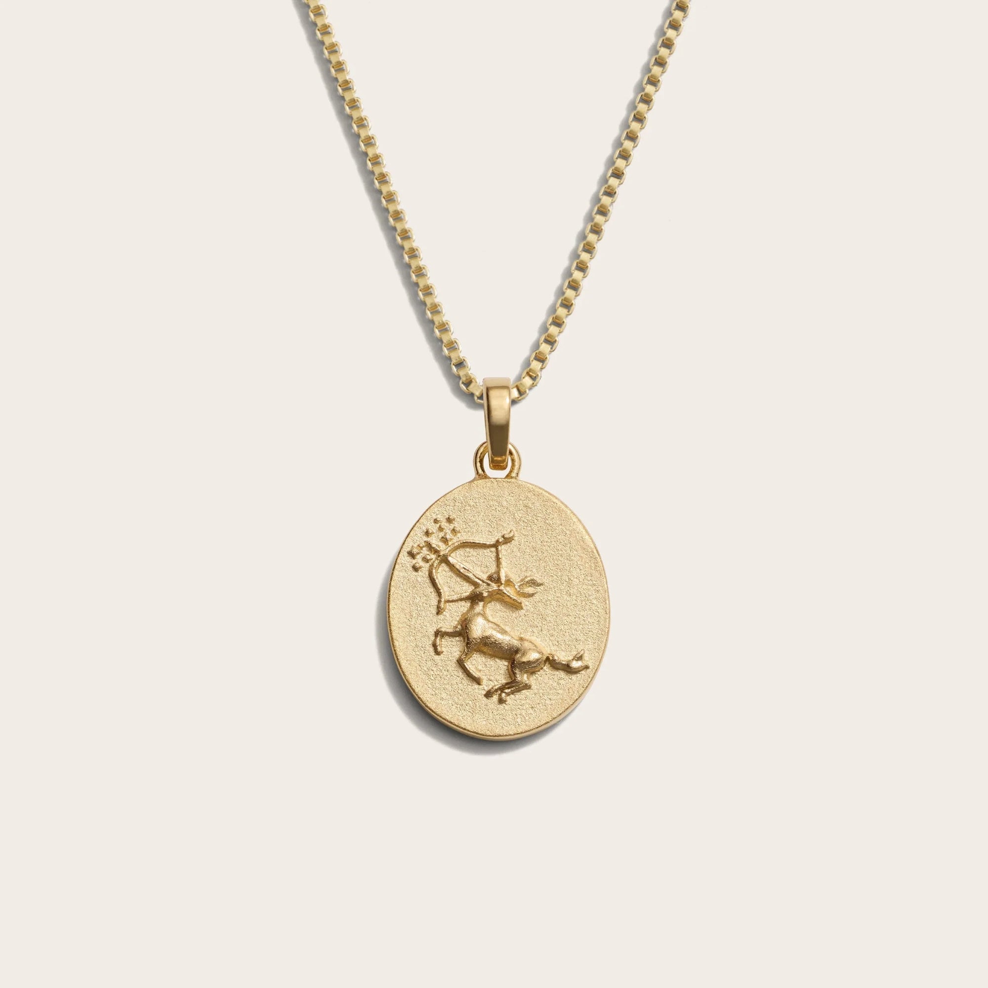 Zodiac Goddess Necklace | 14K Yellow Gold Vermeil