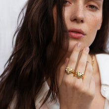 White Radiant Heart Ring | Sterling Silver