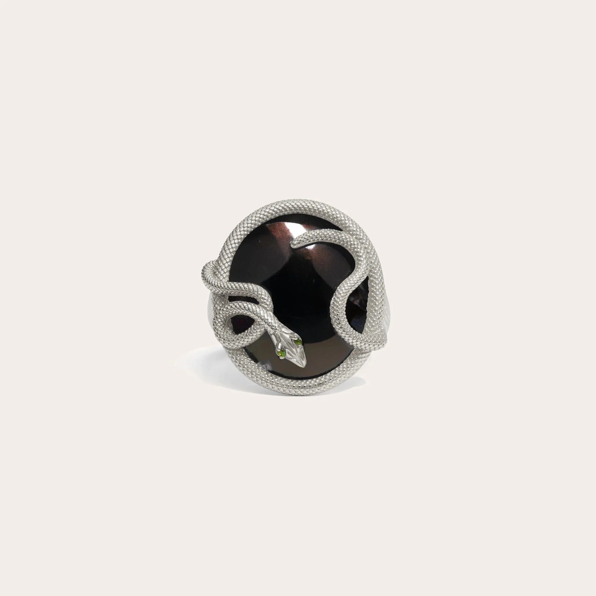 Snake Statement Ring | Sterling Silver