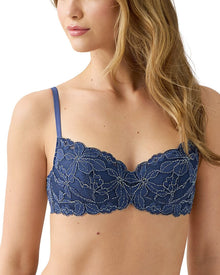 b.tempt'd by Wacoal | Womens | Feeling Famous Balconette Contour Bra | Blue
