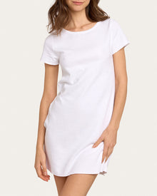 Womens | Baby Jean Dress | Chalk Pointelle