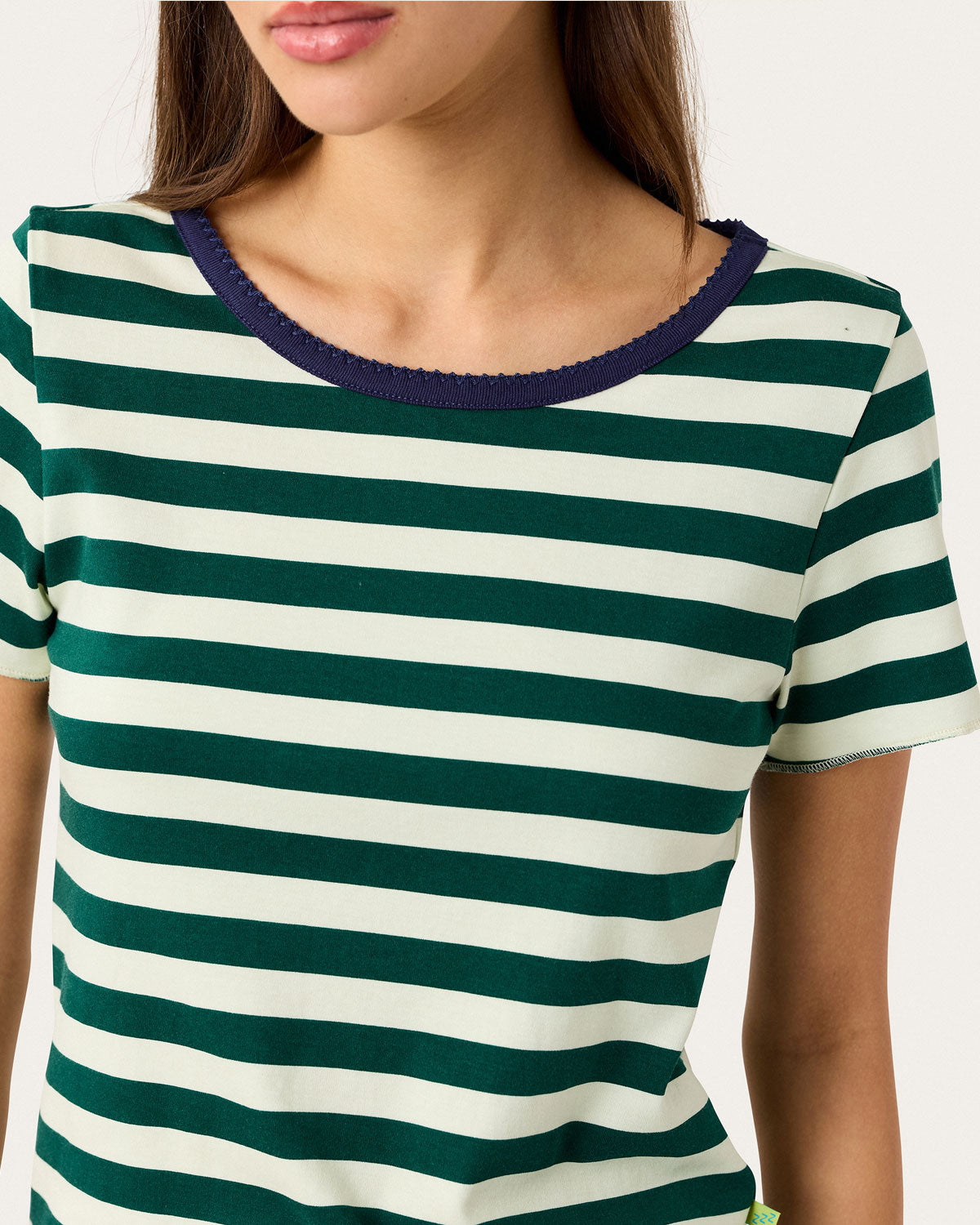 Womens | Baby Jean Tee | Jolly Stripe