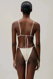 Gaia Bikini Top | Coconut Cream