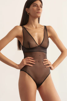 Bare Soft Cup Bodysuit | Black