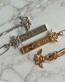 The Suzi Angel Necklace | Silver