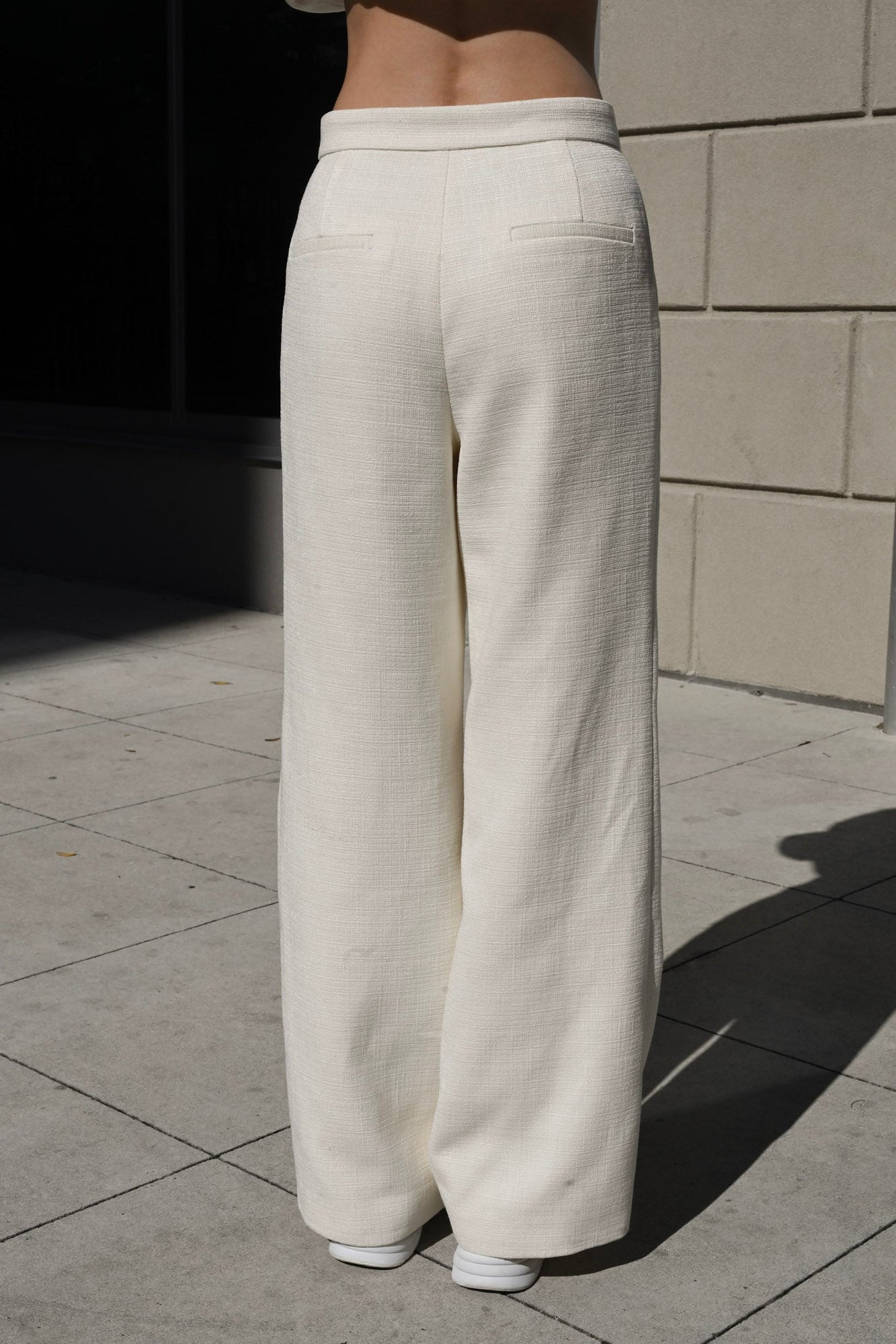 Ava Trouser | White