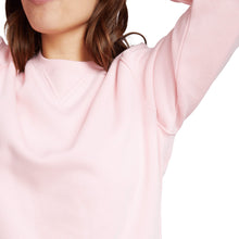 Chilluxe Brushed Fleece Crew | Flamingo