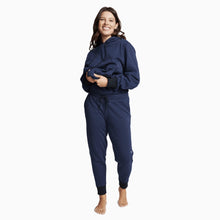 Chilluxe Brushed Fleece Hoodie | Navy