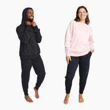 Chilluxe Brushed Fleece Joggers | Black