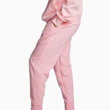 Chilluxe Brushed Fleece Joggers | Flamingo
