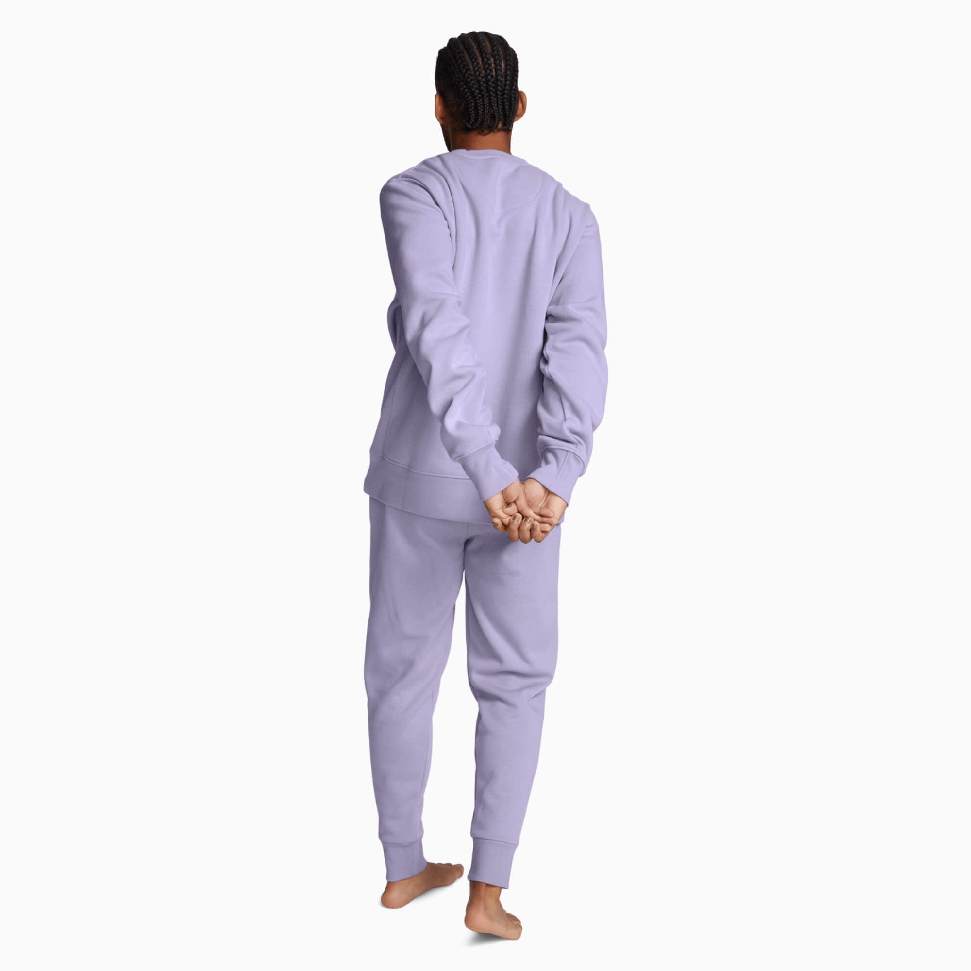 Chilluxe Brushed Fleece Joggers | Lavender