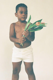 Kids | Boardshort | Cream Rib