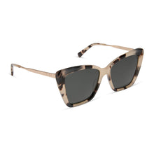 Womens | Becky II Sunglasses | Cream Tortoise | Grey Polarized Lenses