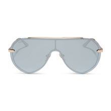 Womens | Imani Sunglasses | Gold | Silver Lenses