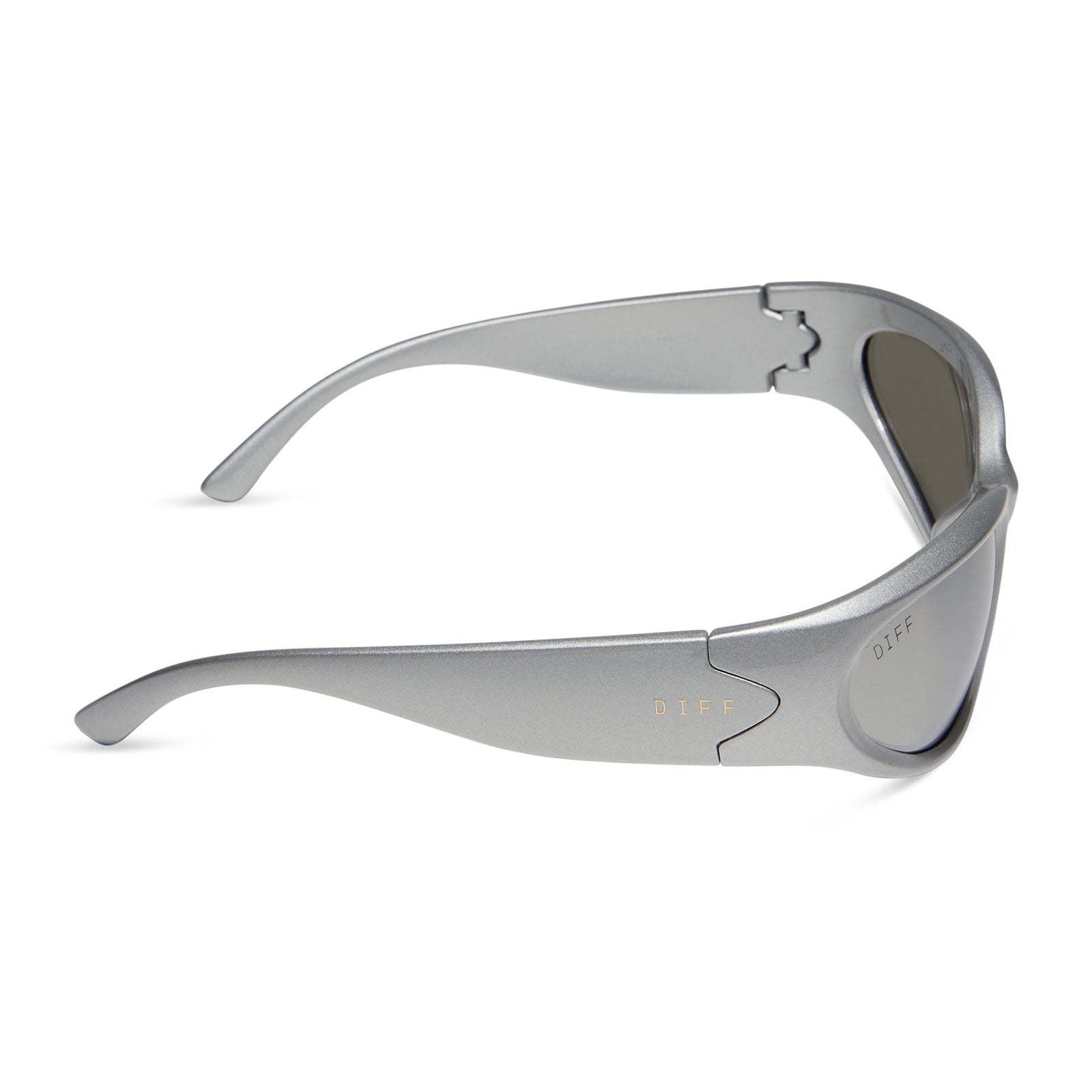 Womens | Side Out Sunglasses | Silver | Silver Polarized Lenses