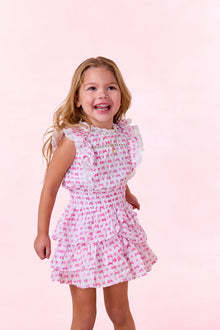 Loveshackfancy X Roller Rabbit Decker Heart Dress | Disco Bow Heart