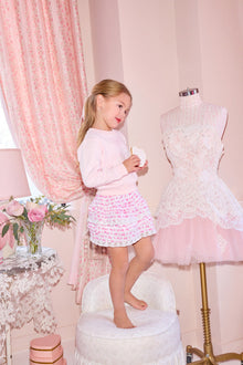 Loveshackfancy X Roller Rabbit Billie Heart Skirt | Disco Bow Heart