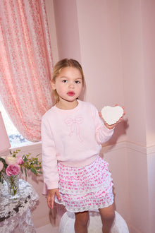 Loveshackfancy X Roller Rabbit Billie Heart Skirt | Disco Bow Heart