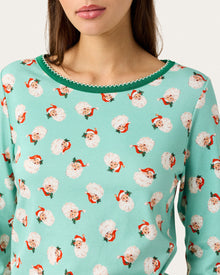 Womens | Ellie Shortie PJ Set in Santa Baby | Mint