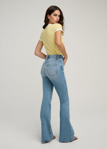 THE SHORTIE VALENTINA HIGH RISE FLARE