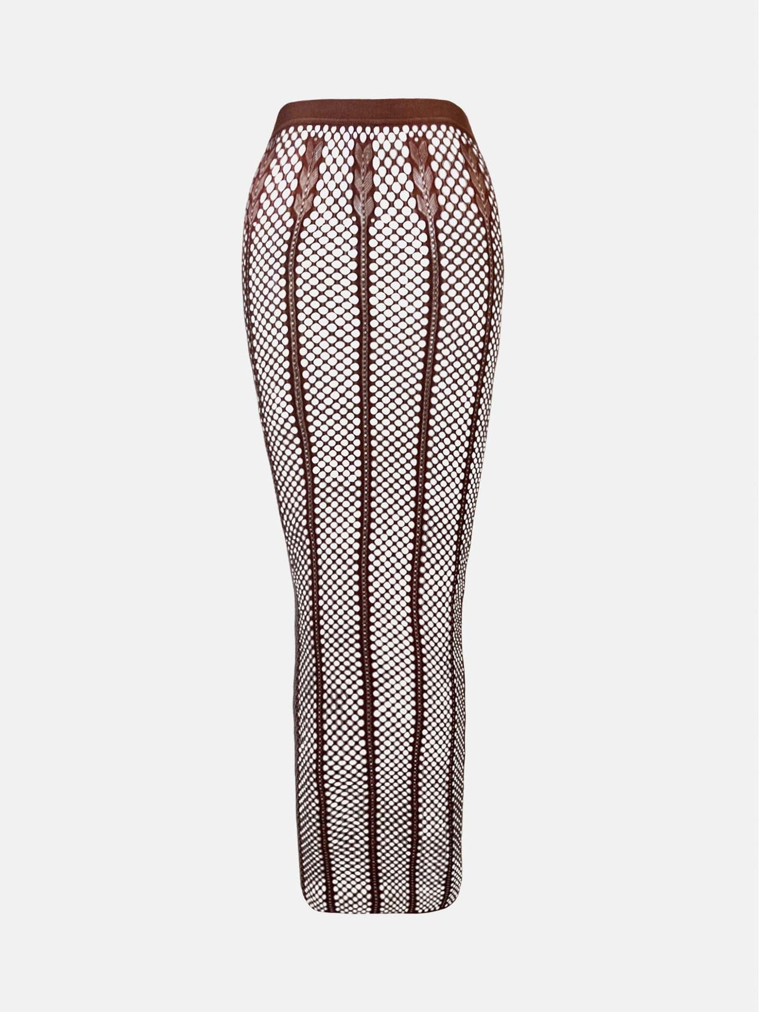 Fortune Skirt | Old Money Brown
