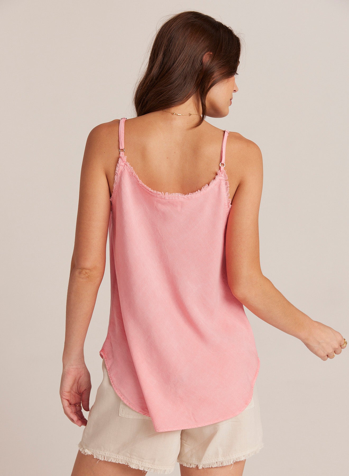 Frayed Cami | Blossom Pink