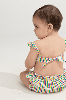Kids | Cabana Bikini Set | Fun Stripe