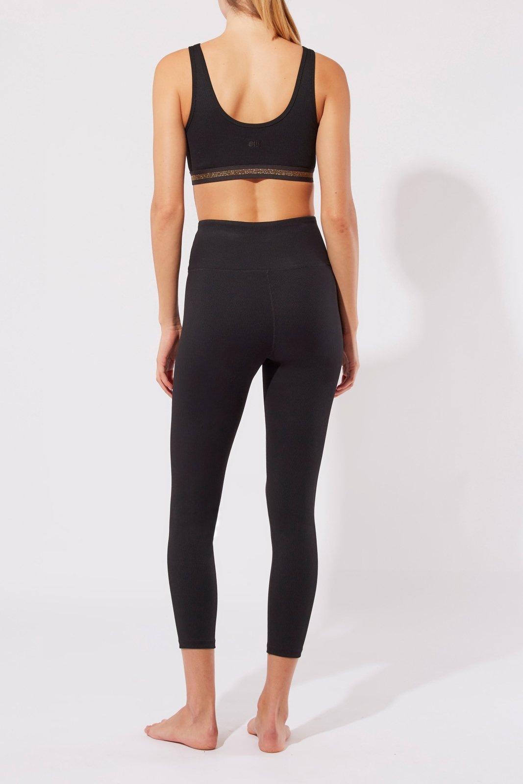 High Tide Ribbed Legging - Solid & Striped