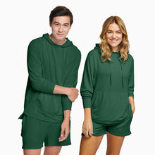 Modal French Terry House Hoodie | Hunter Green