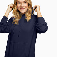 Modal French Terry House Hoodie | Navy