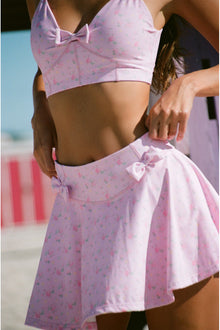 Corene Floral Active Skort | Ibiza Sunset