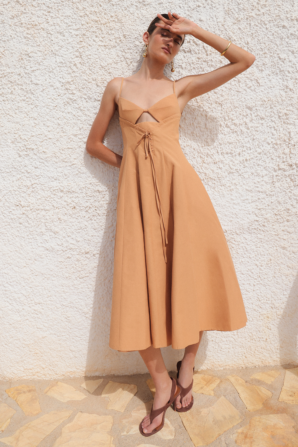 Hallie Dress | Carmel