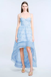 High-Low Organza Tulle Gown | Skyway