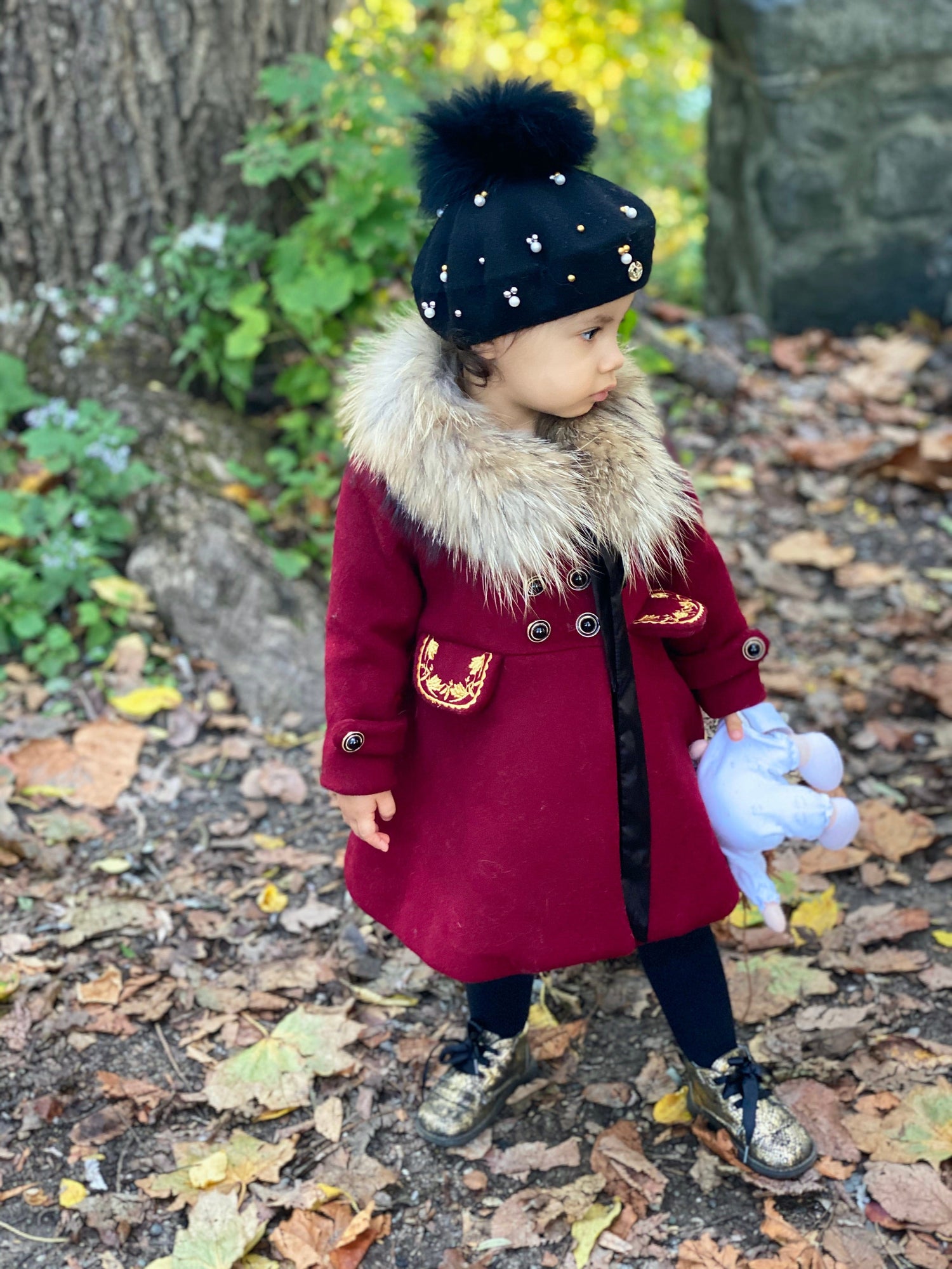 The Empress Wool Coat - Petite Maison Kids