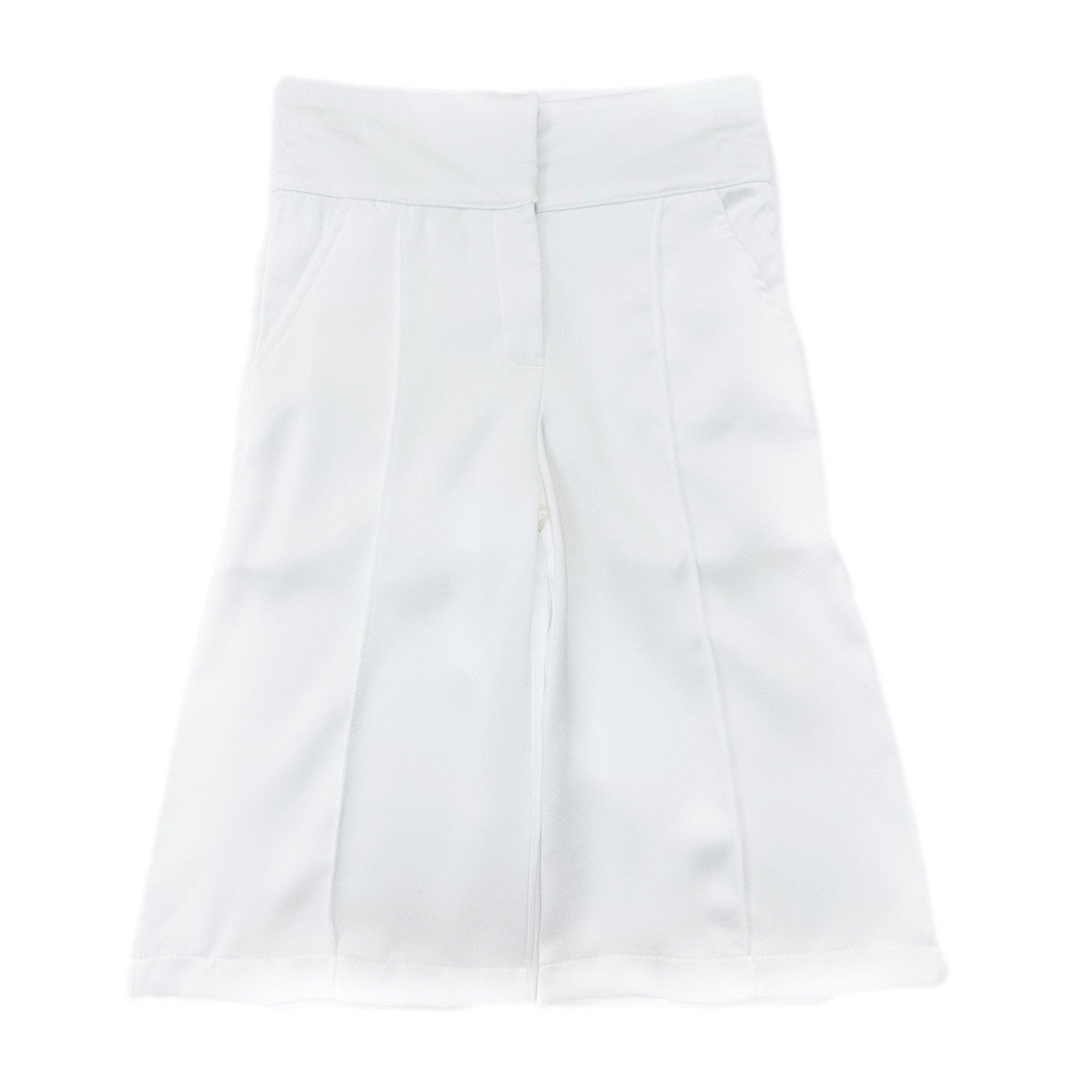 Gwen White Wide Leg Pants | White