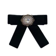 Ellie Black Velvet Clip | Black