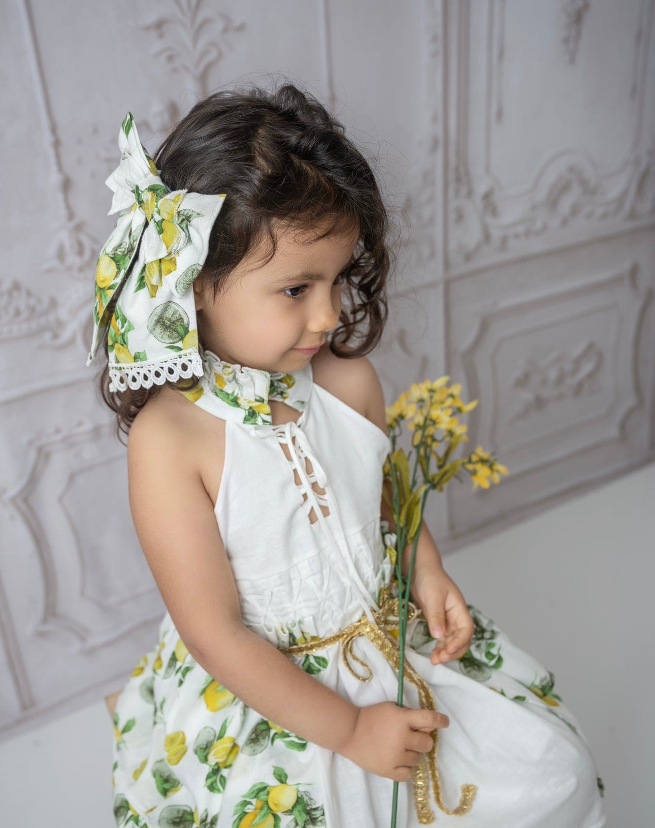 Amalfi Lemon Dress | Lemon Print