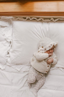 Ivory Lace Bonnet - Petite Maison Kids