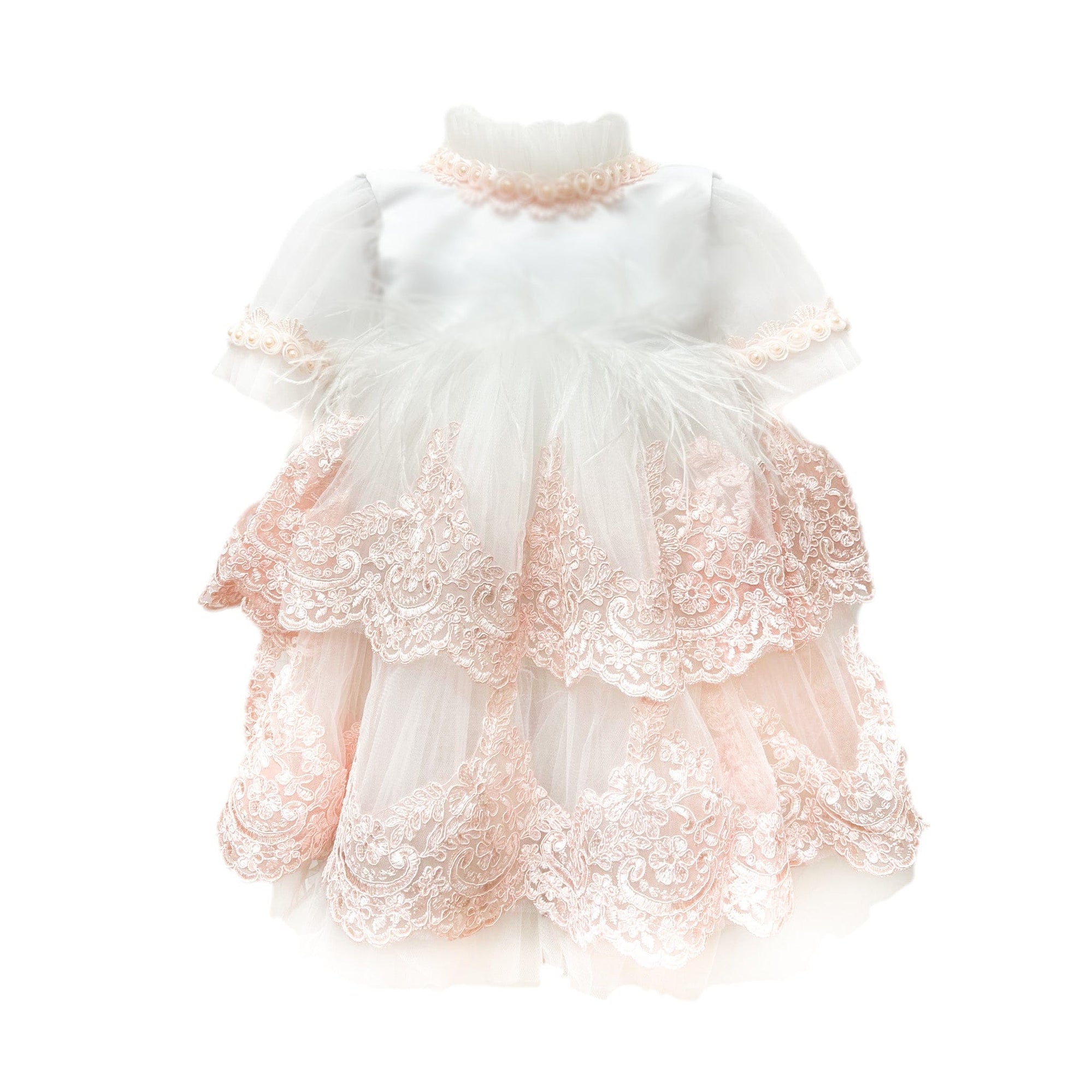 Laila Embroidered Feather Dress - Petite Maison Kids