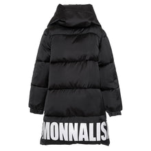 Girls | Duvet With Logo | Black/Cream