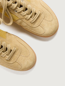 Jackie Court Sneaker | Butter Suede Combo