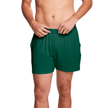 Modal Boxer Lounge Shorts | Boxers with Pockets | Hunter Green