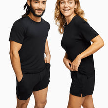 Modal French Terry House Shorts | Black
