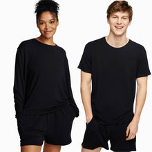 Modal French Terry House Shorts | Black