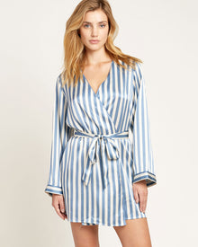Womens | Langley Robe | Periwinkle